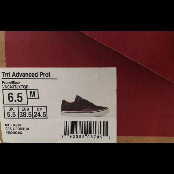 Vans TNT Advanced Prot “Prune/Black” - Picture 6 of 6